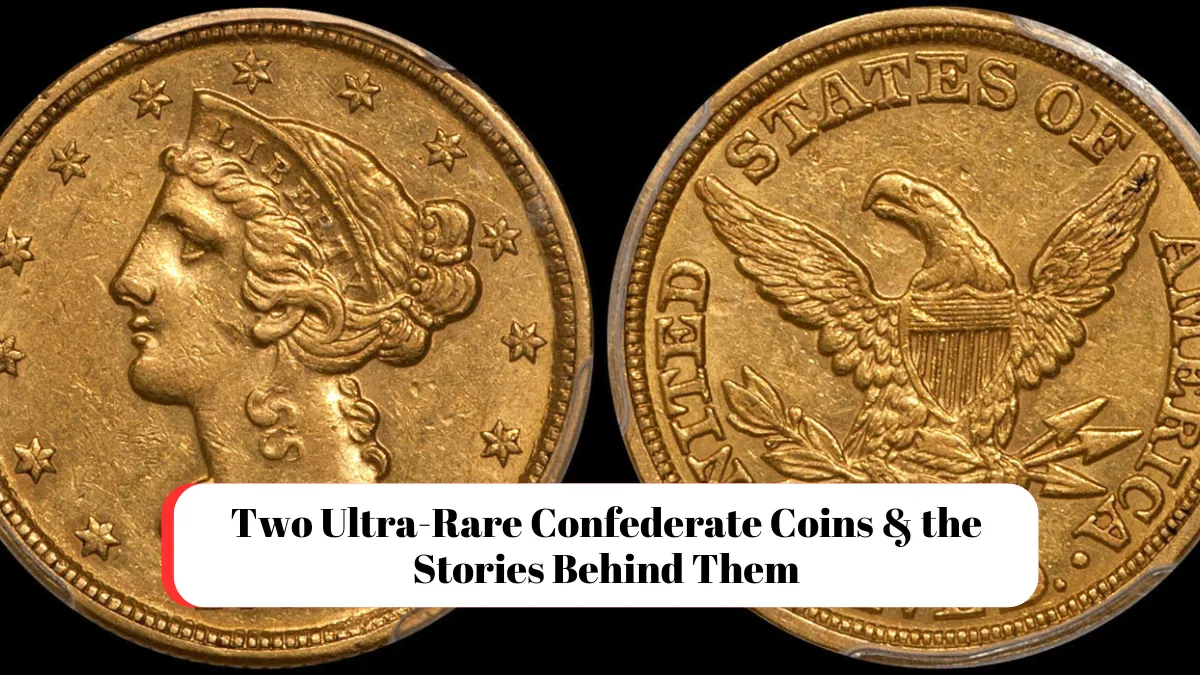 Two Ultra-Rare Confederate Coins & the Stories Behind Them