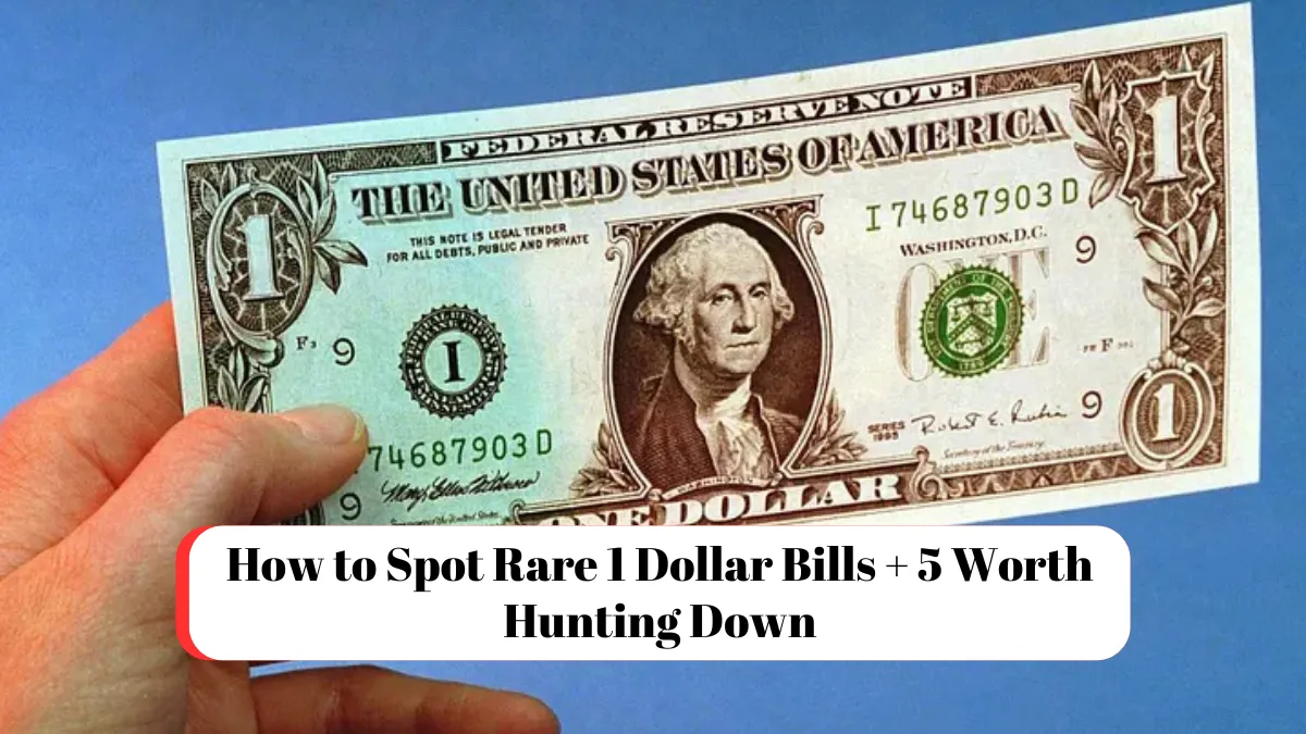 How to Spot Rare 1 Dollar Bills + 5 Worth Hunting Down