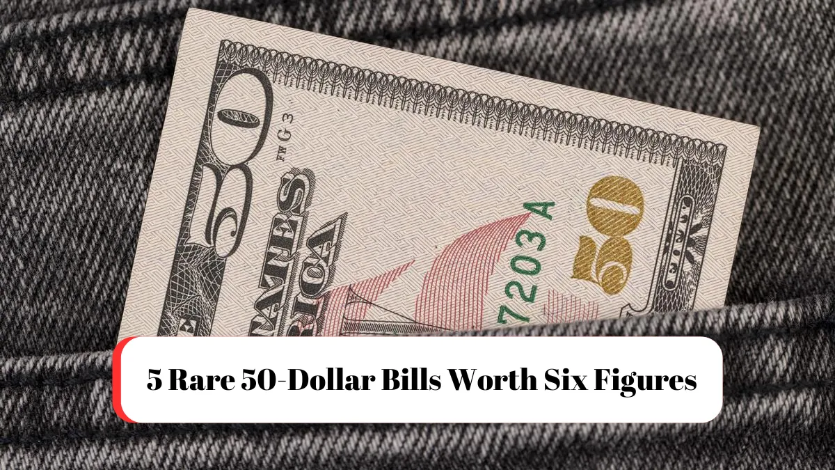 5 Rare 50-Dollar Bills Worth Six Figures